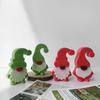 DIY Weihnachtsgnom Silikonform Handgemachte Aroma Kerze Gips Ornament Formen Weihnachts Elf Süßigkeiten Schokolade Backformen