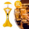1,5 L/3L Bar Bier Turm Dispenser Party Wein Bier Wasser Saft Getränke Tischplatten Home Bar Flüssigkeit Trinken eis Core Container Ausgießer