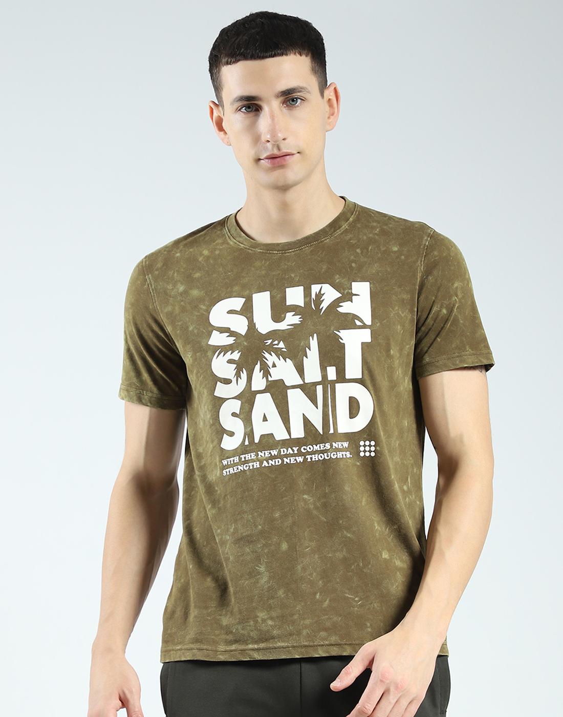 

ROCK.IT from House of Monte Carlo Men s Regular Fit Printed T-Shirt XXL зелёный