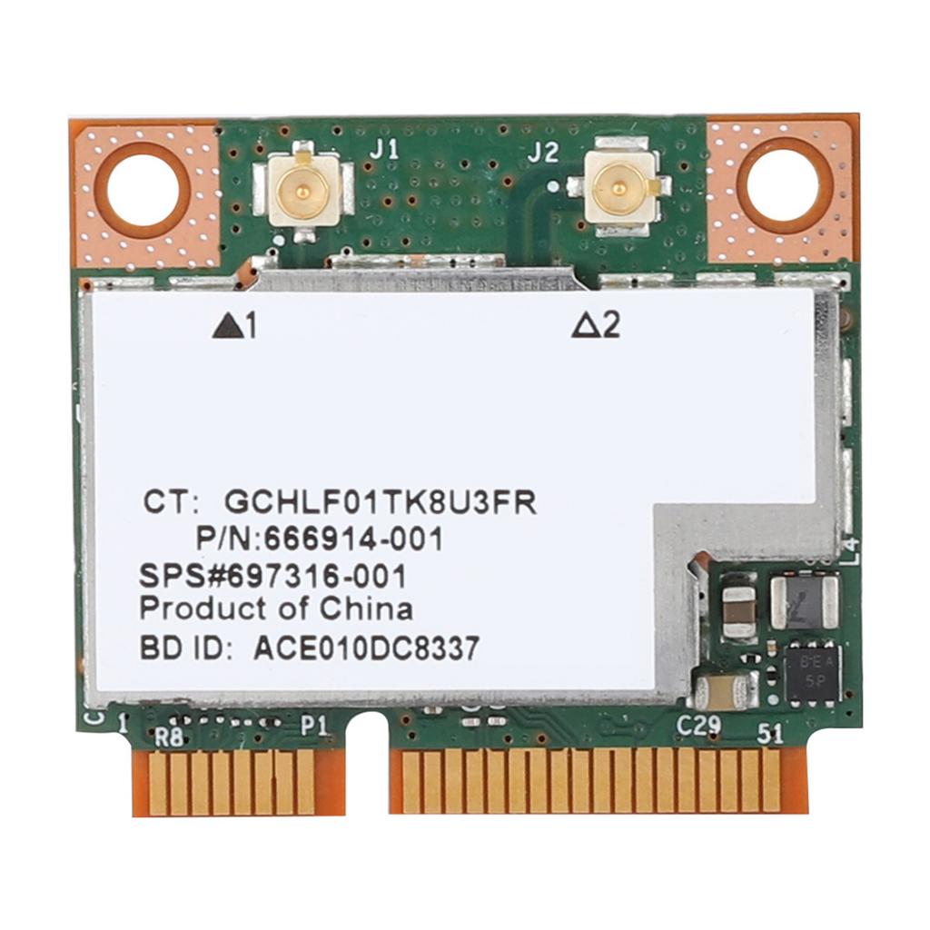 For HP for Broadcom BCM943228HMB Dual Band 300M Mini PCI E Wireless LAN Card with Bluetooth 4.0