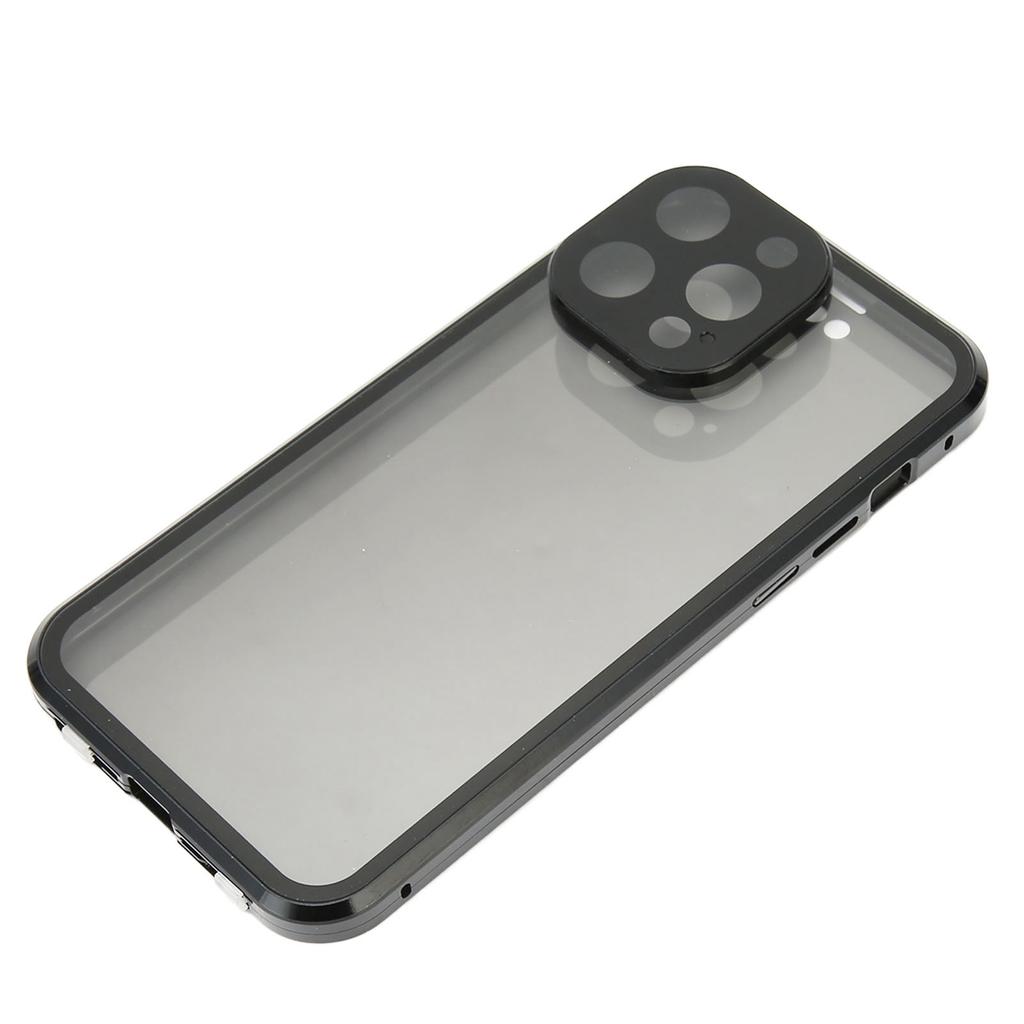 Magnetic Case for IPhone 14 Pro Max Compatible for Magsafe Super Slim Phone Case Double Sided Glass