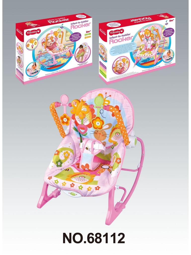 Baby Electric Rocking Chair with Music & Vibration Soothing Cradle Bed