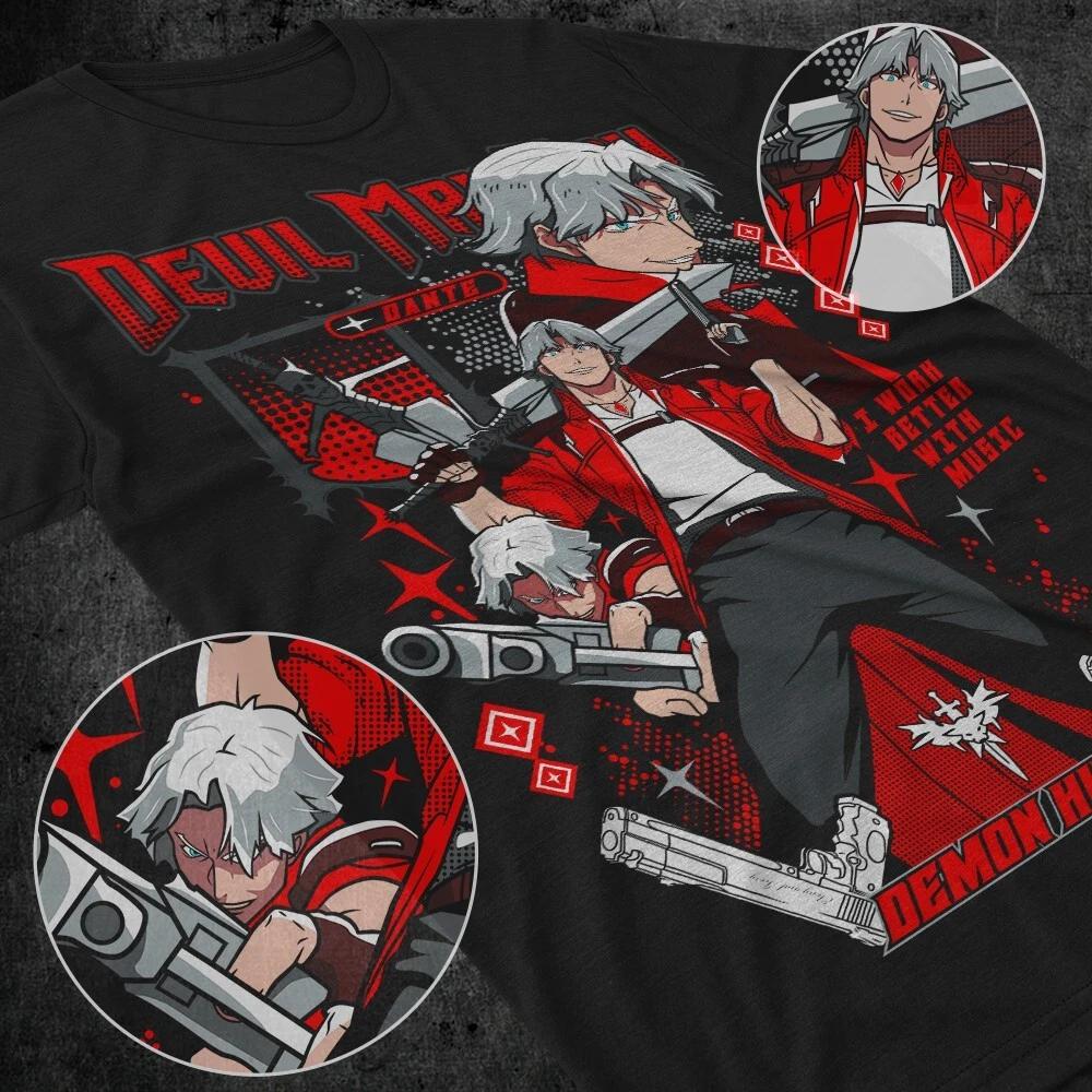 Devil May Cry Dante Unisex Unisexs Cotton TShirt S