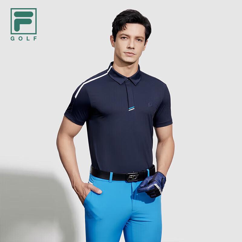 Fila Men s Knitted Short-Sleeve Polo Shirt M