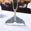 Fish Tail Necklace Fashionable and Simple Chain Item Fresh Accessory