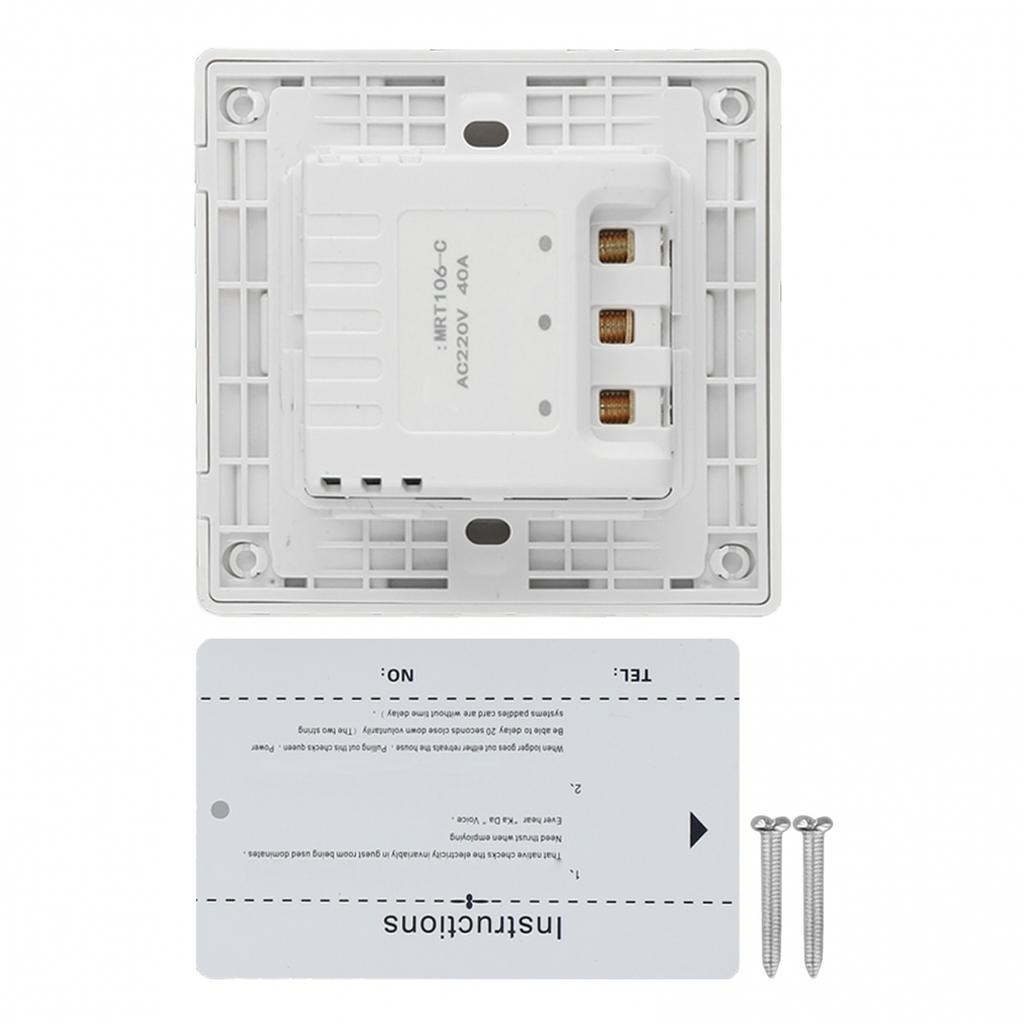 Electric Power Card Switch Flame Retardant Business ID Indoor Socket New
