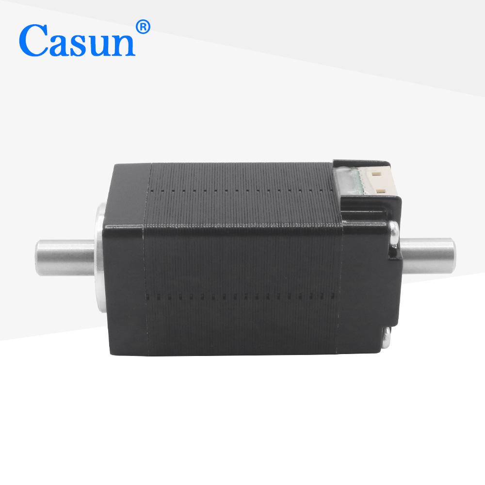 CE Certified Customized 28-Step Dual-Output DC Motor with 8mm Hollow Shaft for Pick and Place Machine Suction Nozzle Applications