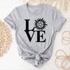 Supernatural t-shirt female Trendy streetwear 2000s Punk kawaii Comfortable t shirt 80s Grunge Psychedelic anime graphic kawaii