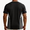 Camiseta de Malla de Seda Helada de Manga Corta para Hombre Secado Rápido Transpirable Ligera Deportiva Gimnasio Entrenamiento Top Cuello Redondo Ajuste