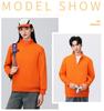 Customized Autumn/Winter Milk Tea & Hot Pot Cafe Waiter Hoodie - Long Sleeve Workwear