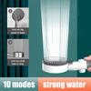 VILOYI 10 Modes High-Pressure Filtered Shower Head One Key Stop Water Bathroom Handheld Showerhead Portable Shower Nozzle