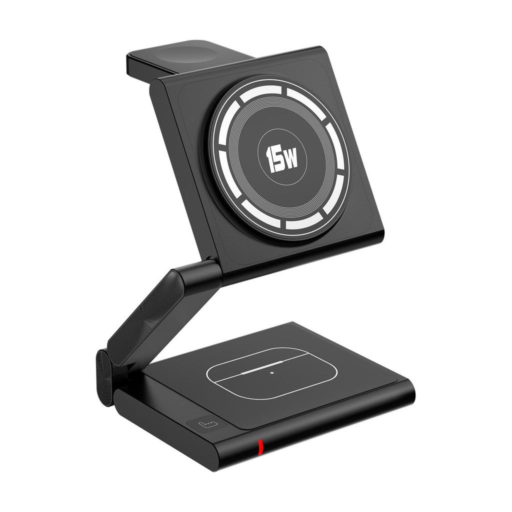 Magnetic 3-in-1 Wireless Charger for Apple Phones - Qi2 Fast Charging Bestseller