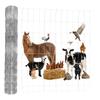 Galvanized Poultry Breeding Fence Chicken Wire Mesh Fence Hardware Cloth for Yard Garden and Animal Chicken Coop Protection