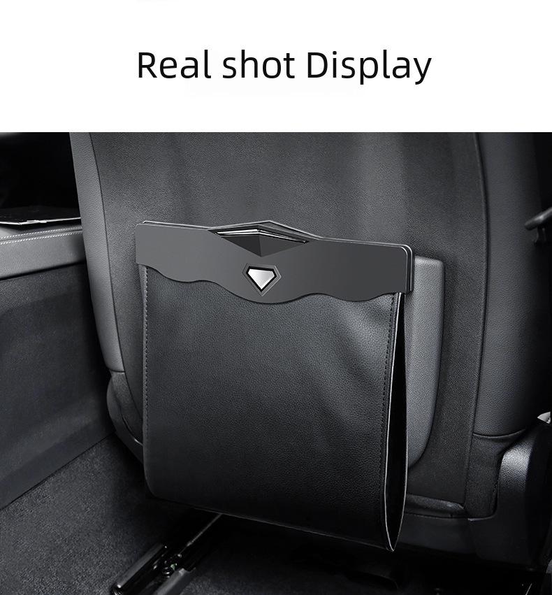 Hanging Foldable Car Trash Bag - Multifunctional Interior Accessory