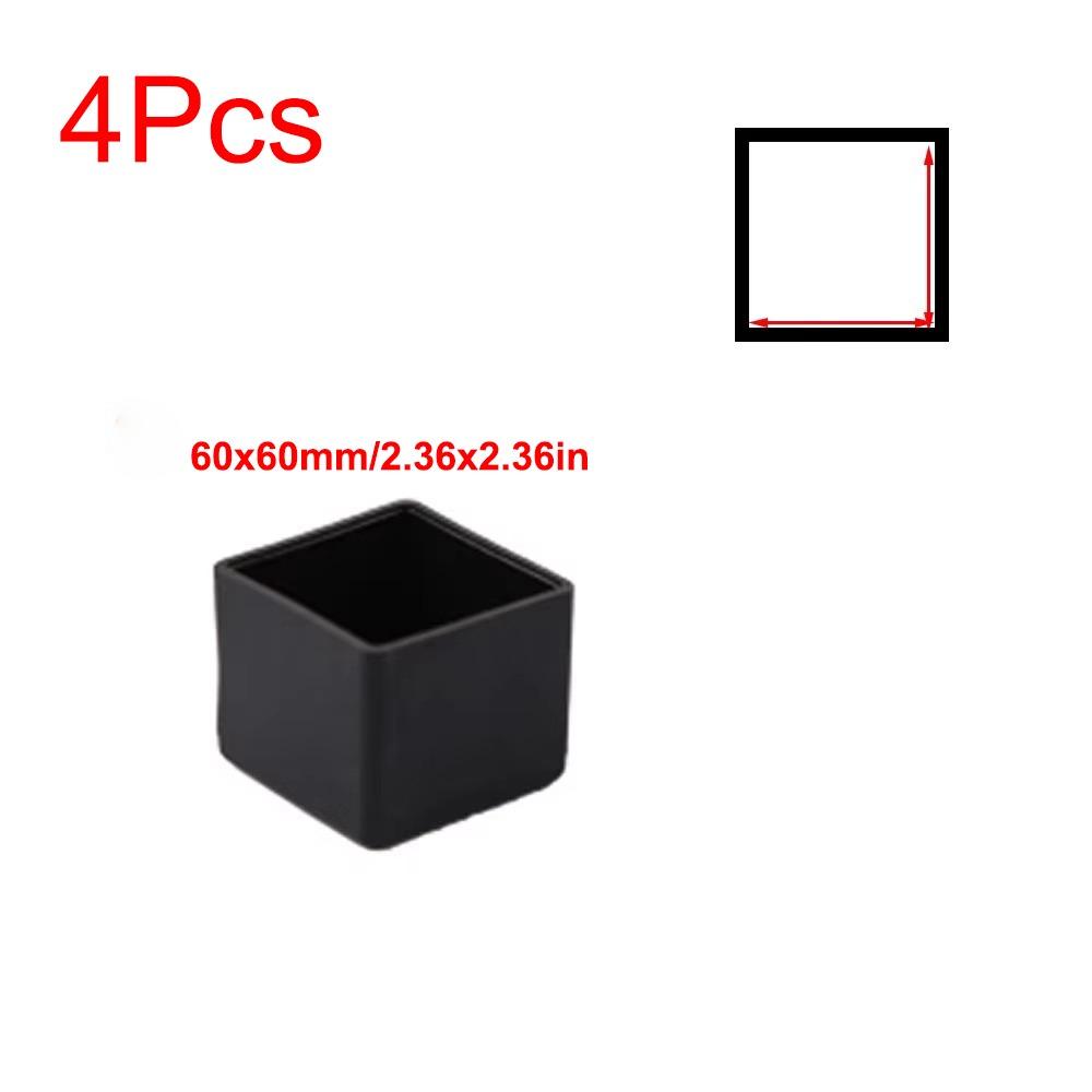 Kwadratowe Nakładki na Nogi Stołu Antypoślizgowe Nóżki Wyrównujące Mebli Nakładki na Nogi Krzesła Ochrona Mebli