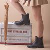 Women's new rain shoes boots outdoor work rubber shoes lightweight non-slip kitchen overshoes