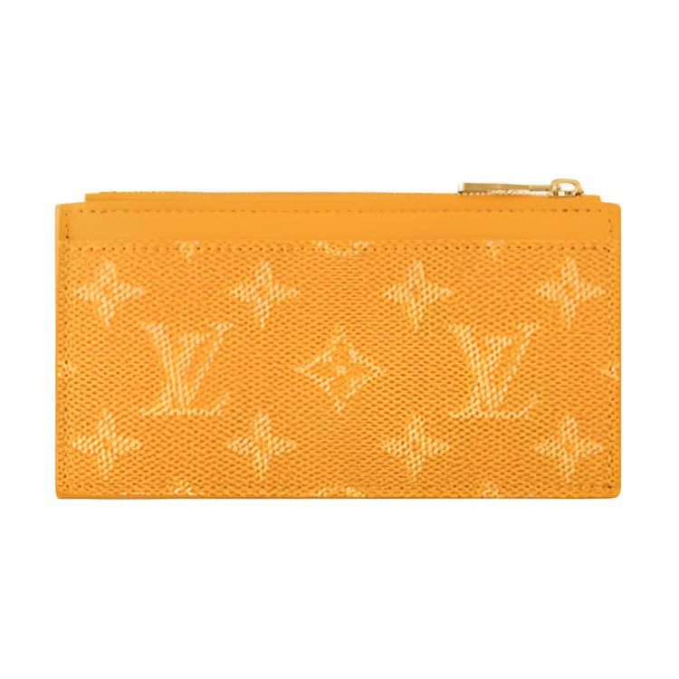

Louis Vuitton Coin Letter Logo Zipper Wallet Men Wallets Yellow M12660 Box(Basic Set+Box)