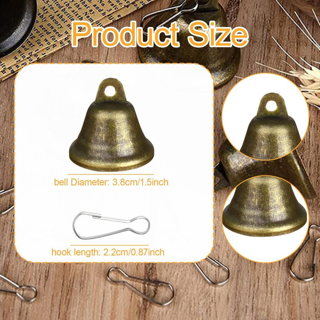 Bastelglöckchen Multifunktionale Weihnachtsglocke Hängeornament zum Geschenkverpacken DIY-Basteln Halloween Weihnachtsbaum Hochzeit