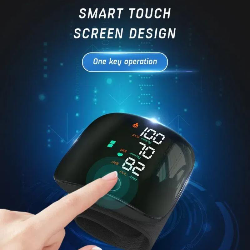 Electronic Wrist Blood Pressure Monitor, Household LCD Monitoring Blood Pressure Monitor, High-precision Blood Pressure Measuring Device