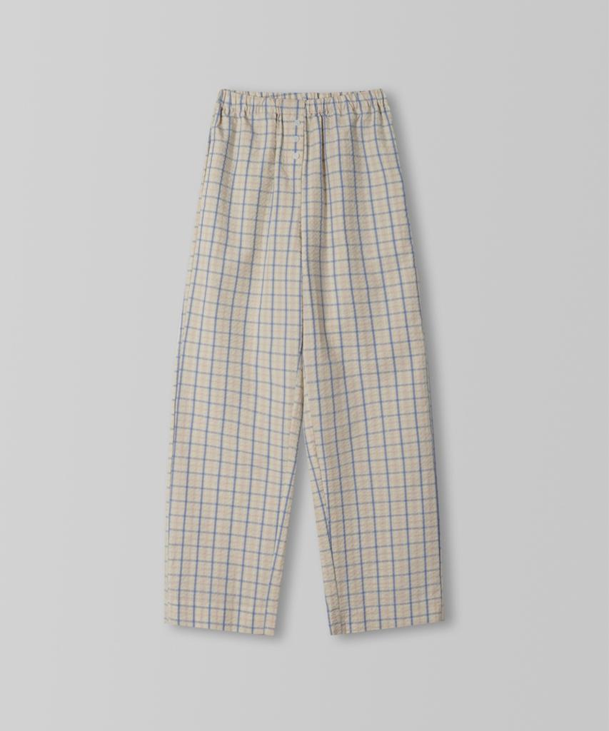 108Paundeu Ease Check Pants_Yellow