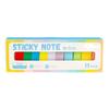11 Pcs Sticky Notes Adhesive Memos Pad Coloured Index Tabs Colorful Notepads School Supplies for Student Teacher