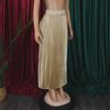 Women's Large Size High Waist Pleated Long Skirt - European & American Style