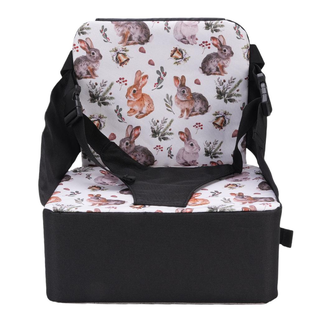 Stuhl Sitzerhöhung mit Rückenlehne Tragbar Wasserdicht Faltbar Kleinkind Sitzerhöhung für Esstisch