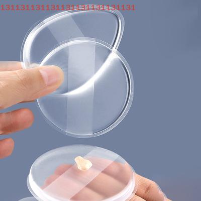 Esponja de Pó de PU Macia Circular Gota de Água Transparente Para Cosmético Rosto Base BB Cream Sem Absorção de Pó Ferramenta de Maquiagem em Pó