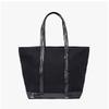 Vanessabruno Cabas Spangle Canvas Tote Bag Medium V40378 999