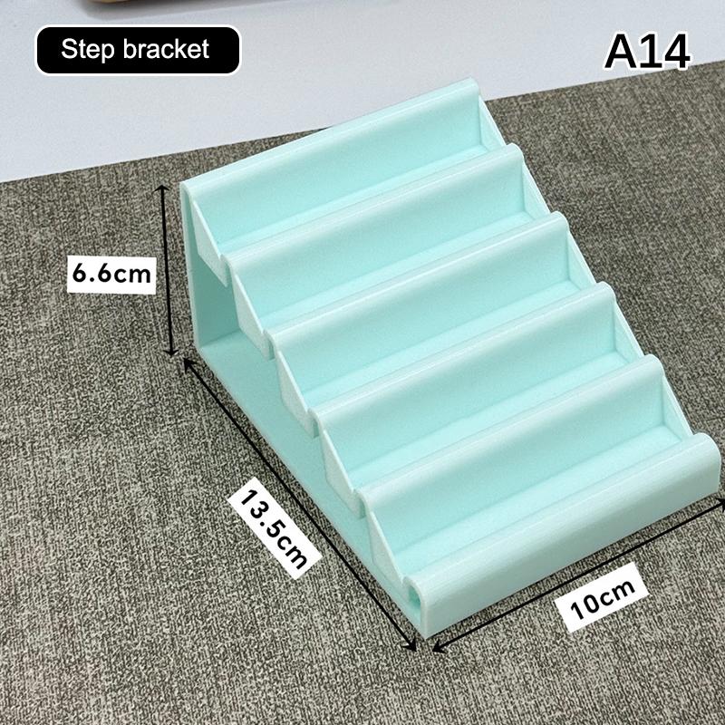 Colorful Nail Art Display Holder Storage Box for Transfer Paper Organizer for Nail Foil Stickers Suitable for Home and Salon Use