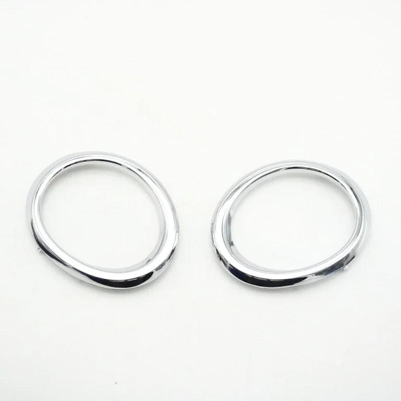 1 Pair Car Front Fog Light Lamp Frame Bracket Chrome Trim For Toyota Camry SE Sedan 2012 2013 2014 US Model