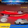 BYD Qin Plus LED Rear Bumper Brake Lights - Compatible with 25 Models, Custom Fit.