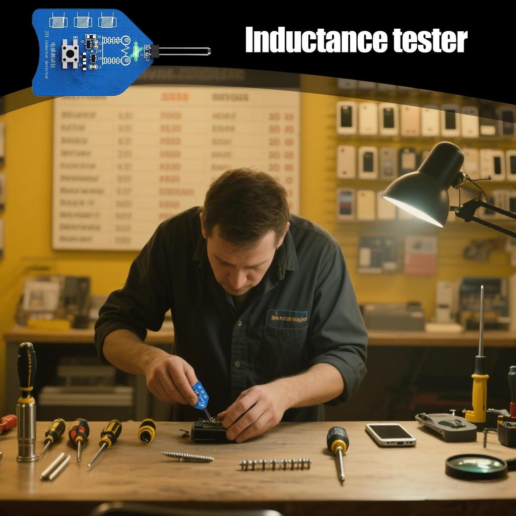Inductor Detector Mobile Phone Diagnostic Detection Device Electronics Motherboard Coil Tester For Men Women Hobbyists