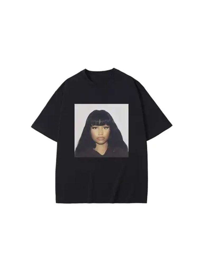 Tee Shirt Femme Young Thug Slime Rapper Printed Y2k Clothes T Shirts for Women Playeras De Mujeres Haikyuu Graphic Tees 72918