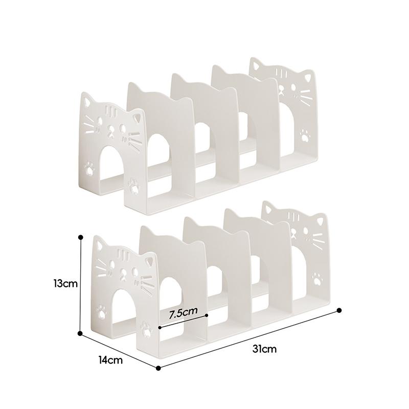 Kitten Shoe Storage Rack Shoe Rack Acrylic Box Entry-Level Simple Shoe Cabinet Partition Shoe Box Large Capacity Space Saving