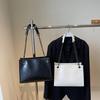 Large Capacity Fashion Commuter College Student Class Bag Women's New Texture Niche Shoulder Tote Bag