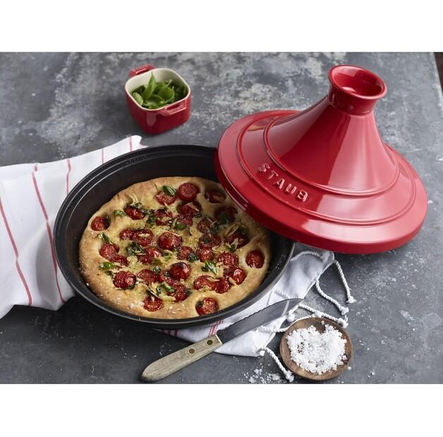 Pot Zwilling Staub Tajine, 28 Cm, Black/red (1302806)