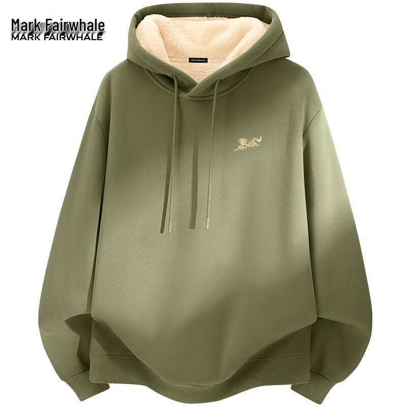 Mark Hua Fei Unisex Fleece-Lined Hooded Sweatshirt