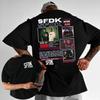 2026 Summer Bestsellers Sfdk Album Tour Graphic T-shirt Men Harajuku Hip-hop Street T-shirt Casual Cotton Short-sleeved T-shirt