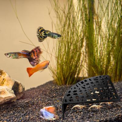 Garnelenhöhle, Aquarium Versteck Schutz Ornament Haus Zuchtbeschützer für Reptil Unterwasser