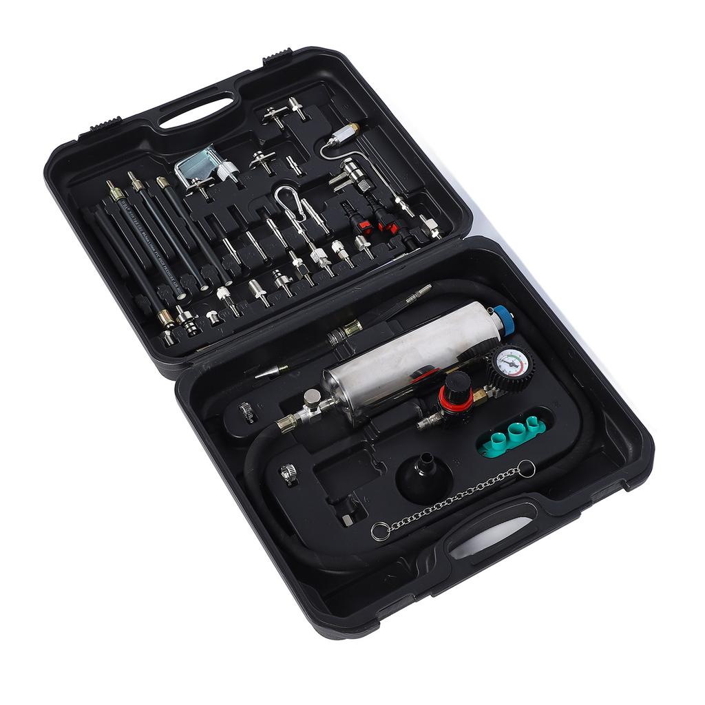 Fuel Injector Cleaner Tool Car Fuel System Cleaner Kit Automotive Injection Nozzle Throttle Hanging Bottle Cleaning Tool Set