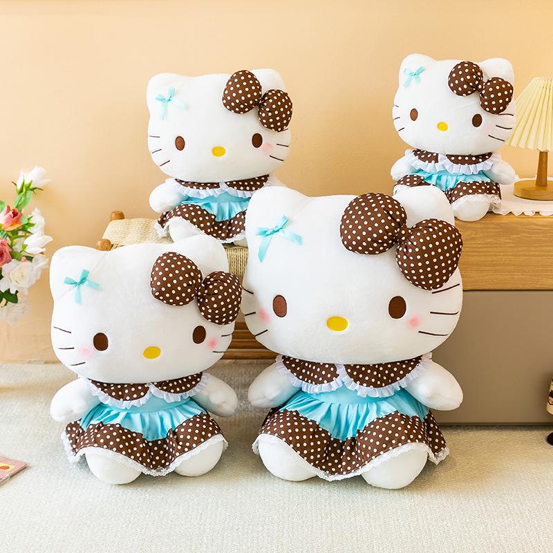 Cute cat plush toy cat doll pillow KT cat doll girl birthday gift