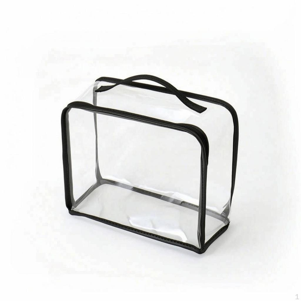 Handbag Storage Cover Transparent with Zipper Clear Purse Protector