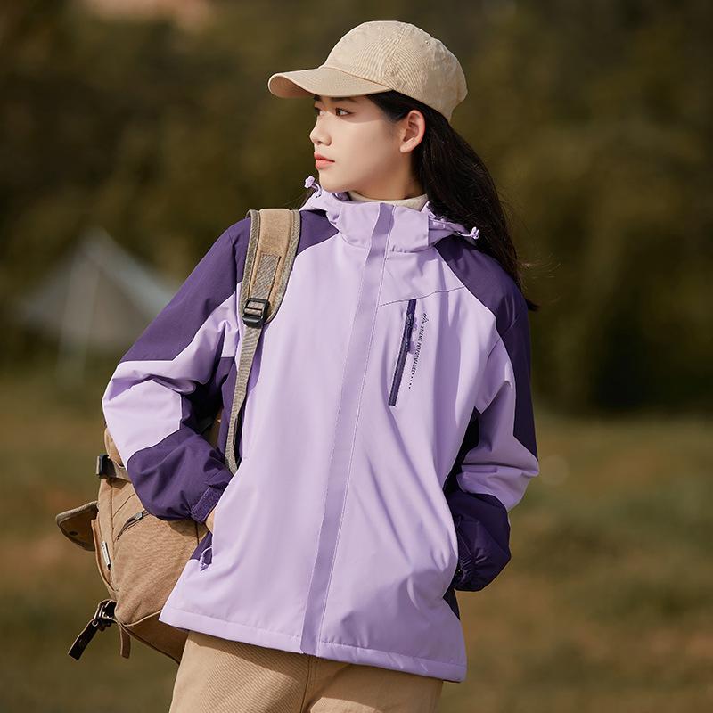 Women's Spring and Autumn Outdoor Windproof and Waterproof Mountaineering Clothing Casual Jacket
