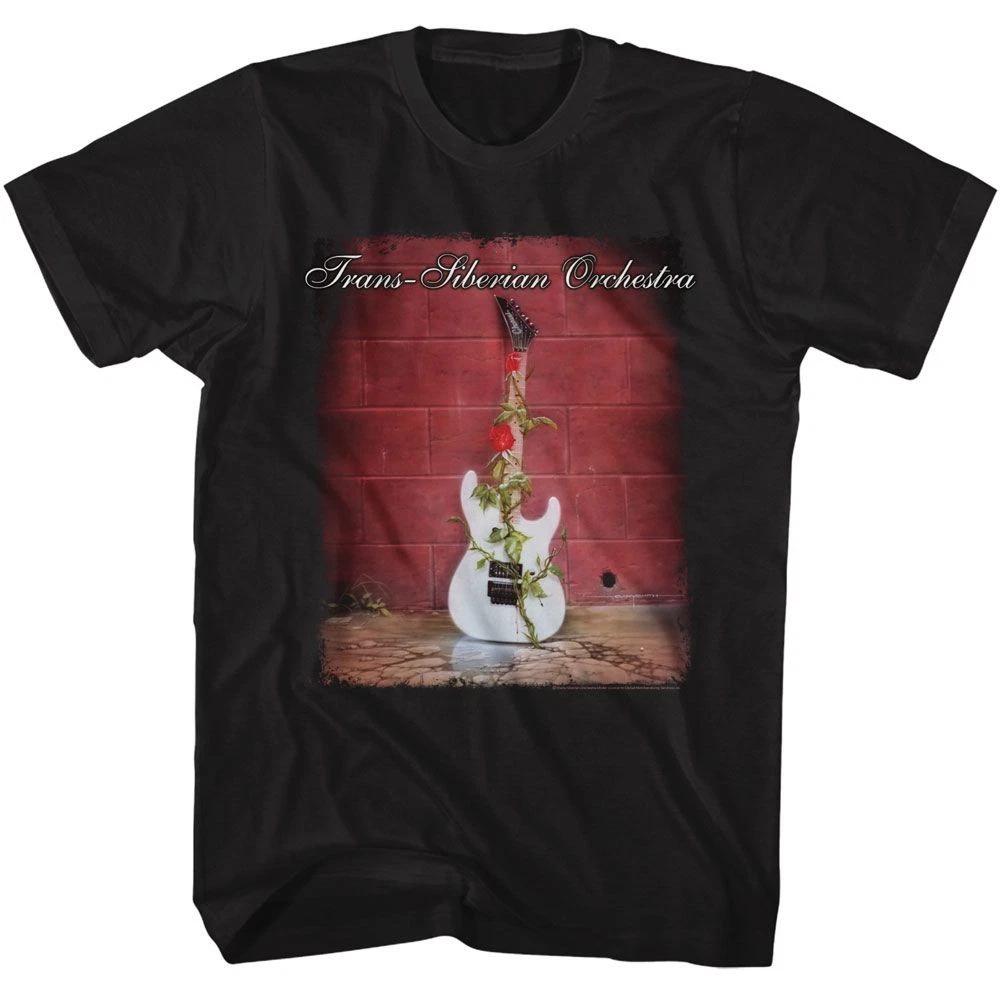 Trans-Siberian Orchestra Rosy Guitar Black Music Shirt 100