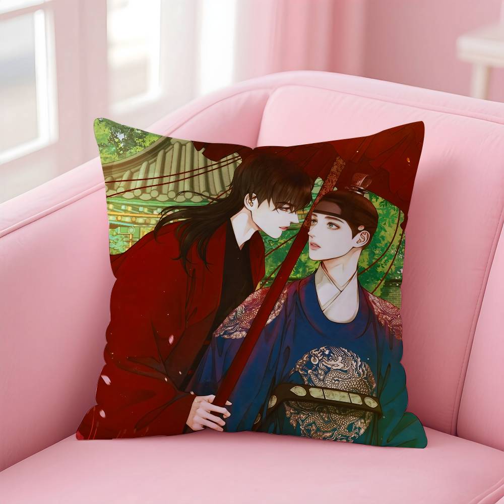 The GhostS N-Nocturne Pillow Case Comfort Sofa Bed Silky Elegant Invisible Zipper Custom Decorative Cushion Cover