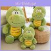 Dinosaur Green Cartoon Plush Doll Childrens Birthday Gift Toy Room Decoration
