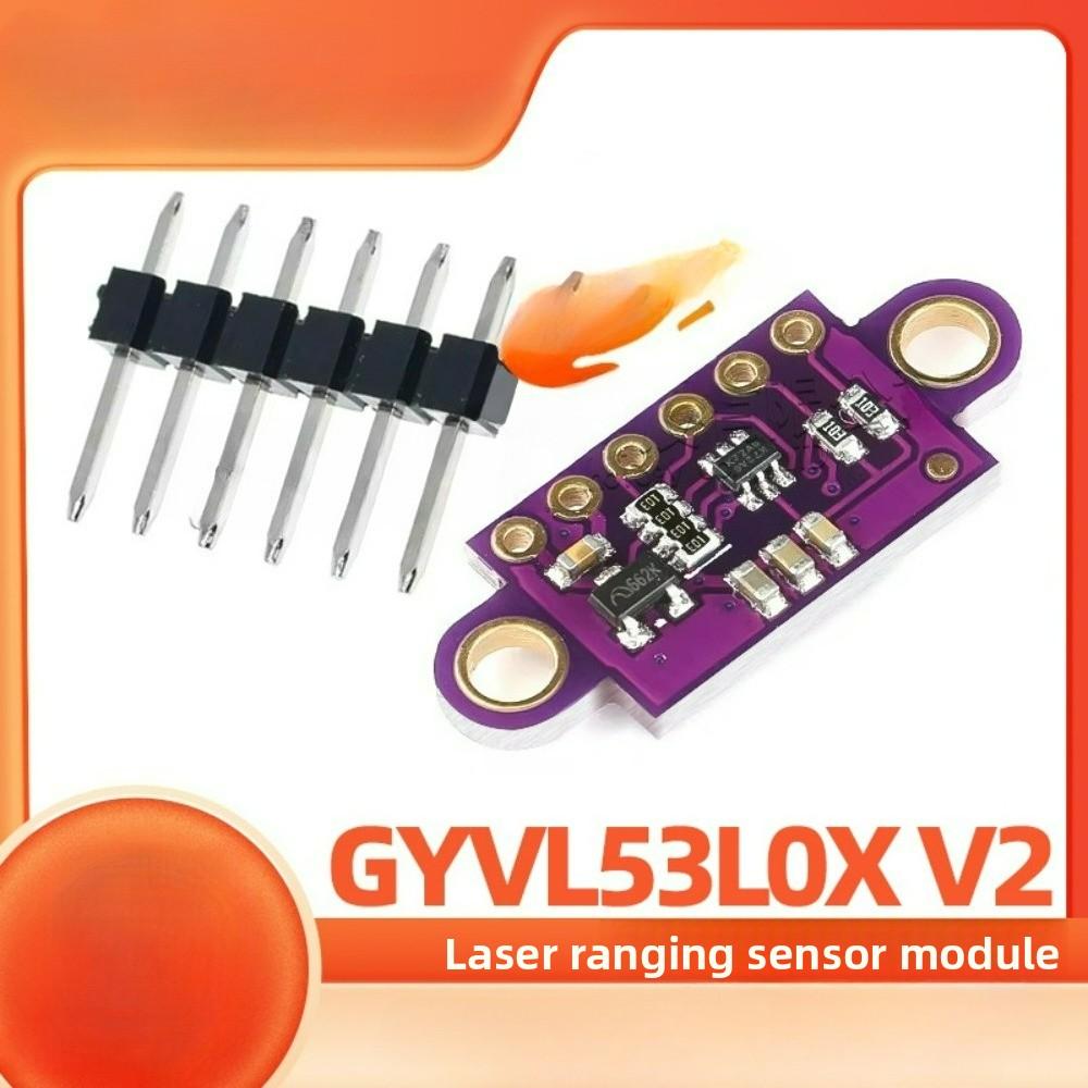 VL53L0X V2 ToF Laser Ranging Sensor Module - High-Precision UART & PWM Output Time-of-Flight Distance Measurement Tool