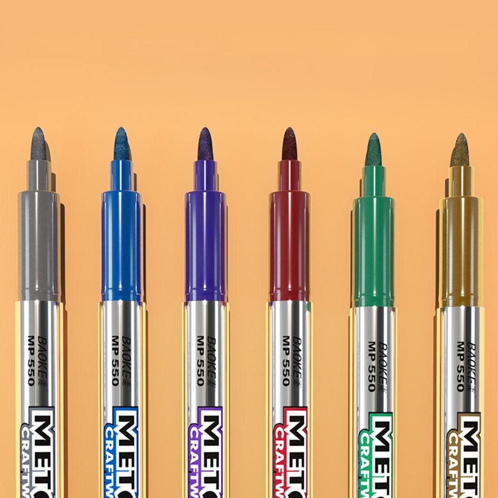 

Школьные принадлежности Ручной учет DIY Альбом Водонепроницаемая металлическая ручка Невыцветающая маркерная ручка Поделка