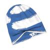 ZLIENSZUS Greek Flag Beanie Hat for Adults - Greek National Colors, Greek Letter ZLIENSZUS Suitable for Commuting, Casual Wear & Greek-Themed Events,